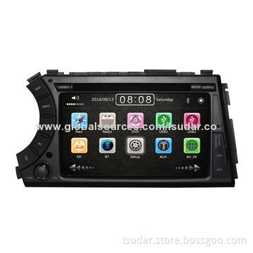7" Car DVD Player for SSANGYONG Kyron/Actyon, with 3G, 1080p Video Play, Supports iPhone 5S, CPU800M